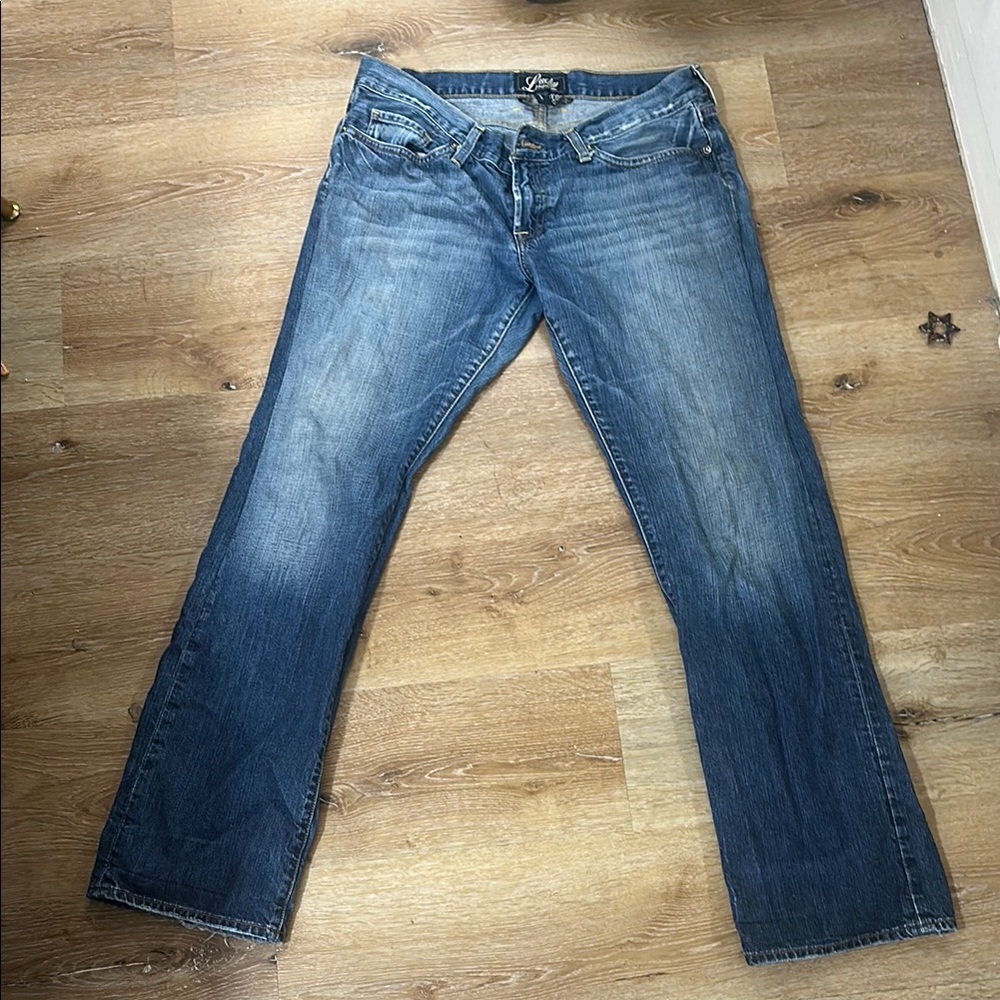 Lucky Brand Blue Straight Leg Jeans